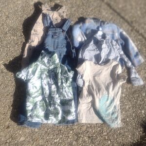 Carter's Kids Matching Sets - Blue, Green, Beige
